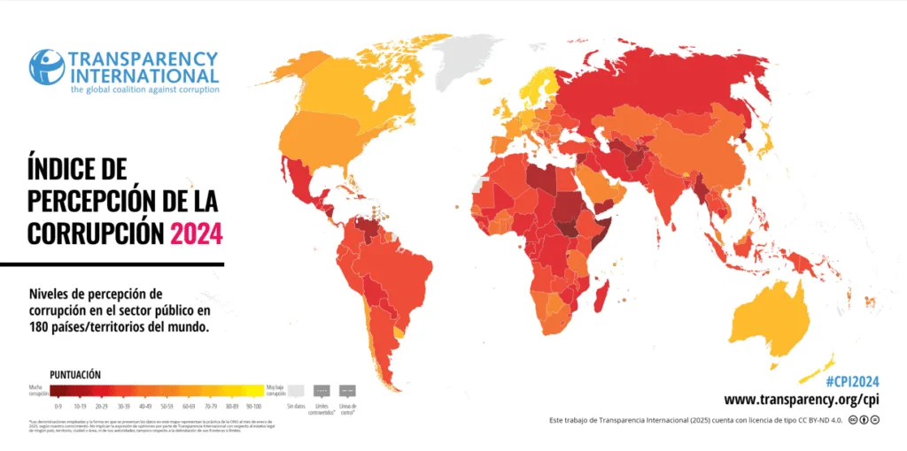 Índice de Percepción de la Corrupción 2024 Índice de Percepción de la Corrupción 2024